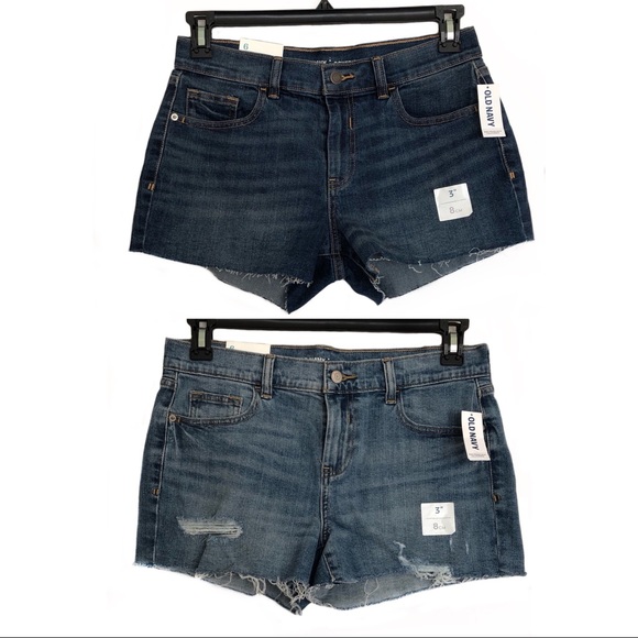 Old Navy Pants - 2/$38 Old Navy Distressed Boyfriend Denim Shorts